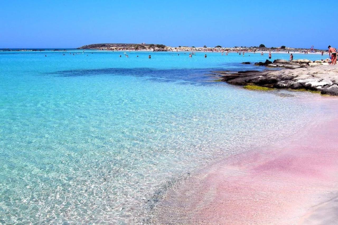 Ino I, Sea Goddess Domus Jacuzzi By Amigdalokefali Elafonissi Kissamos Bagian luar foto
